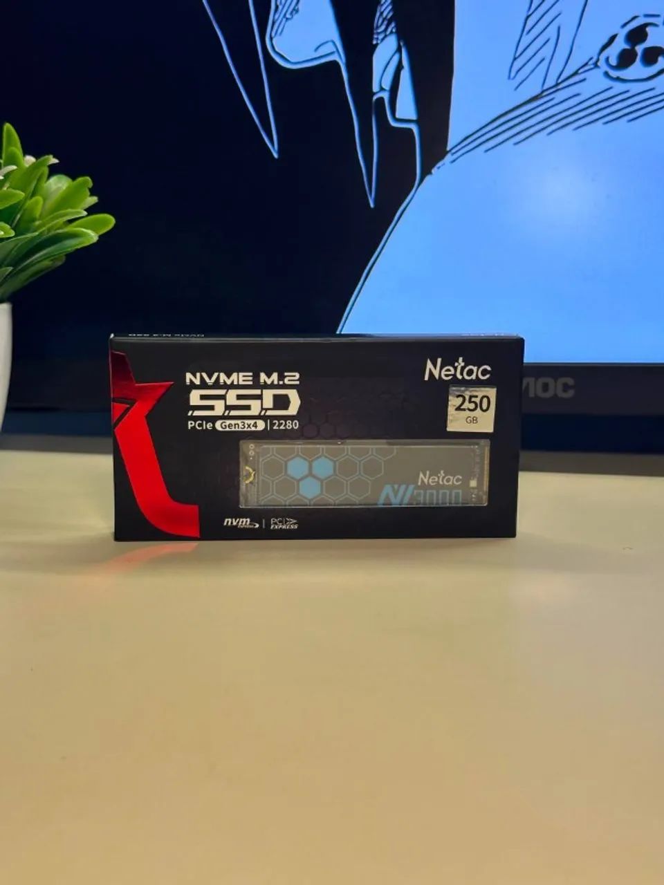 SSD 250 Gb Netac 3000 alta velocidade Um dos melhores!! - Foto 2