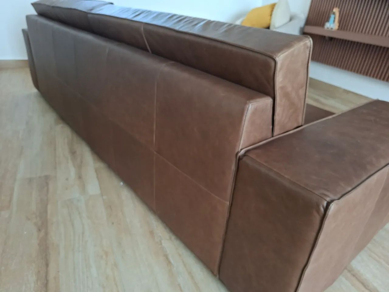 Sofá em couro legítimo  - Foto 2