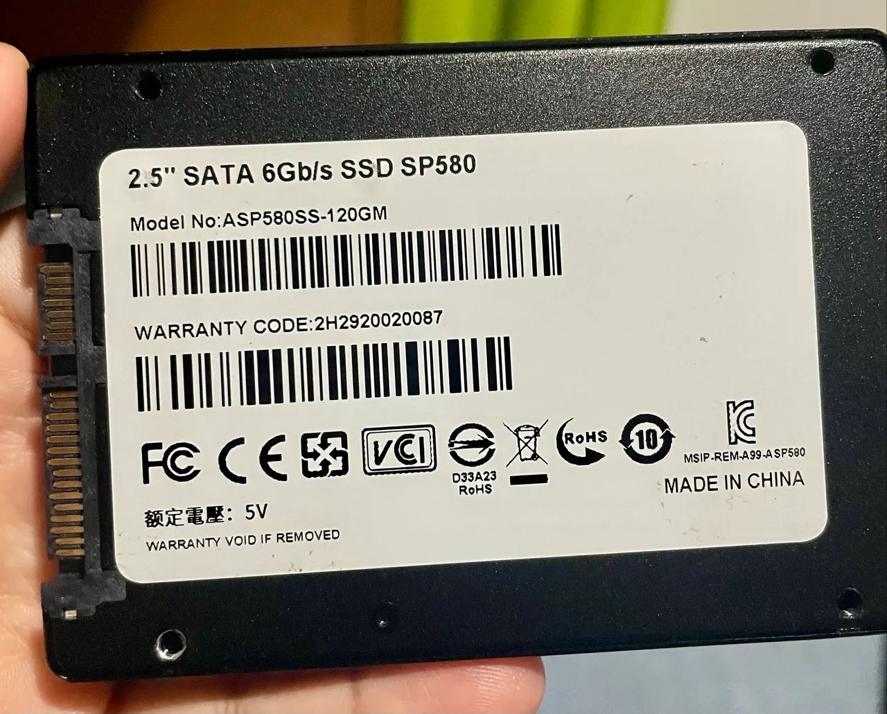 SSD 120gb ADATA - Armazenamento - Campo Grande, Rio de Janeiro