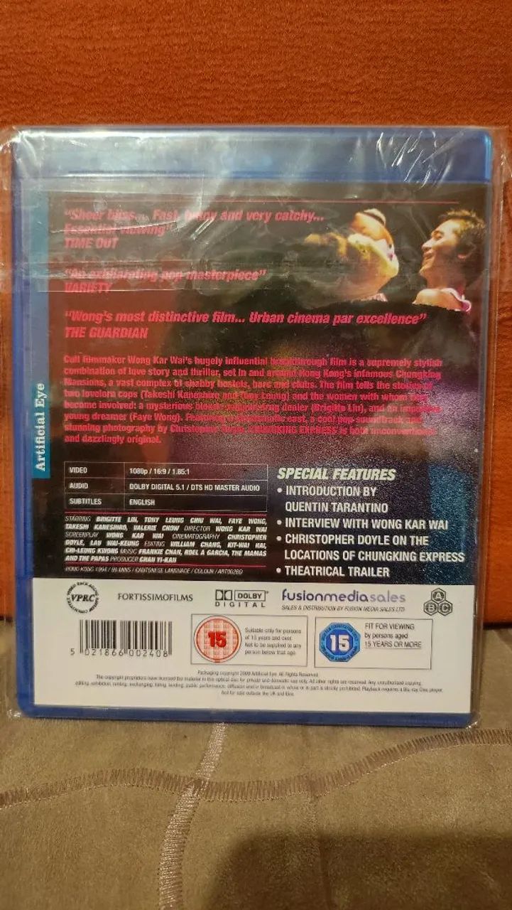 Blu-ray Amores Expressos Wong Kar-Wai Chungking Express - Foto 2