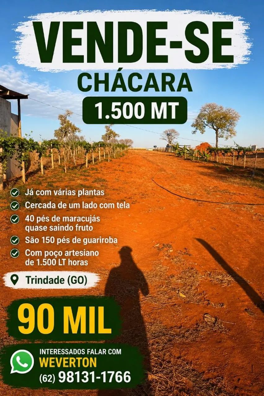 Chácara em Trindade 