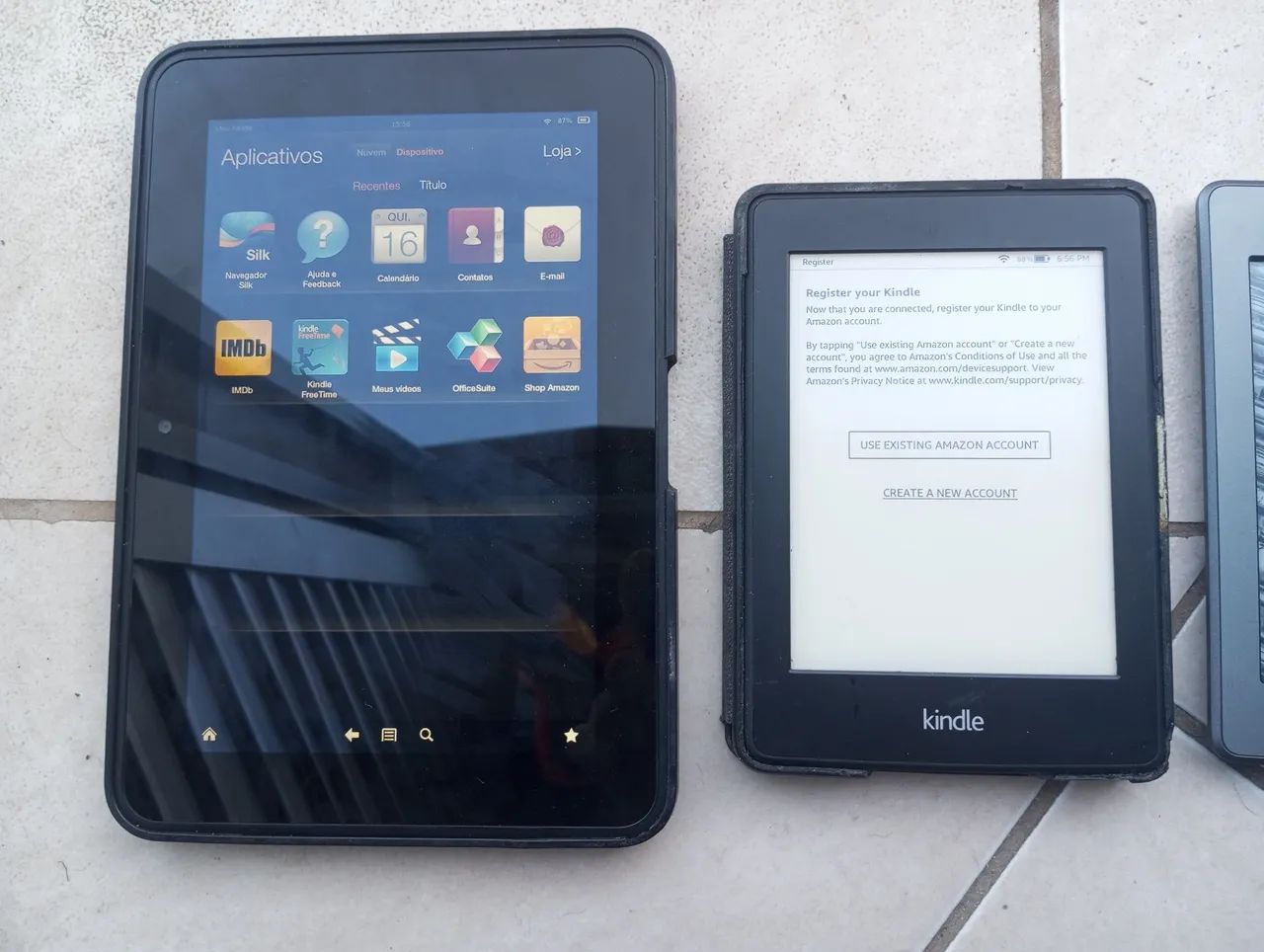 Vendo Lote de 4 Kindles Antigos - Foto 2
