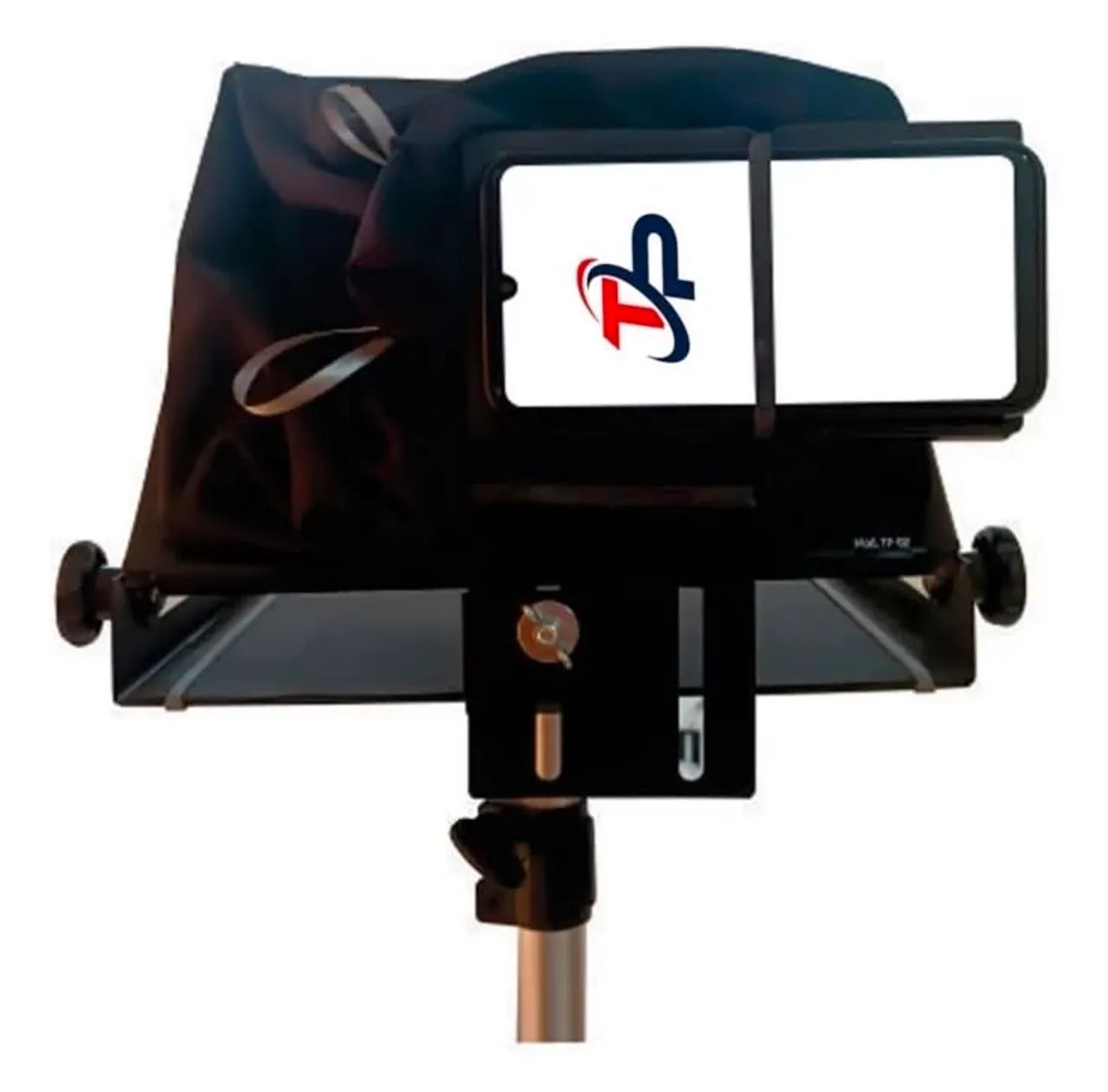 Teleprompter + tripé para celular e câmera - Foto 2