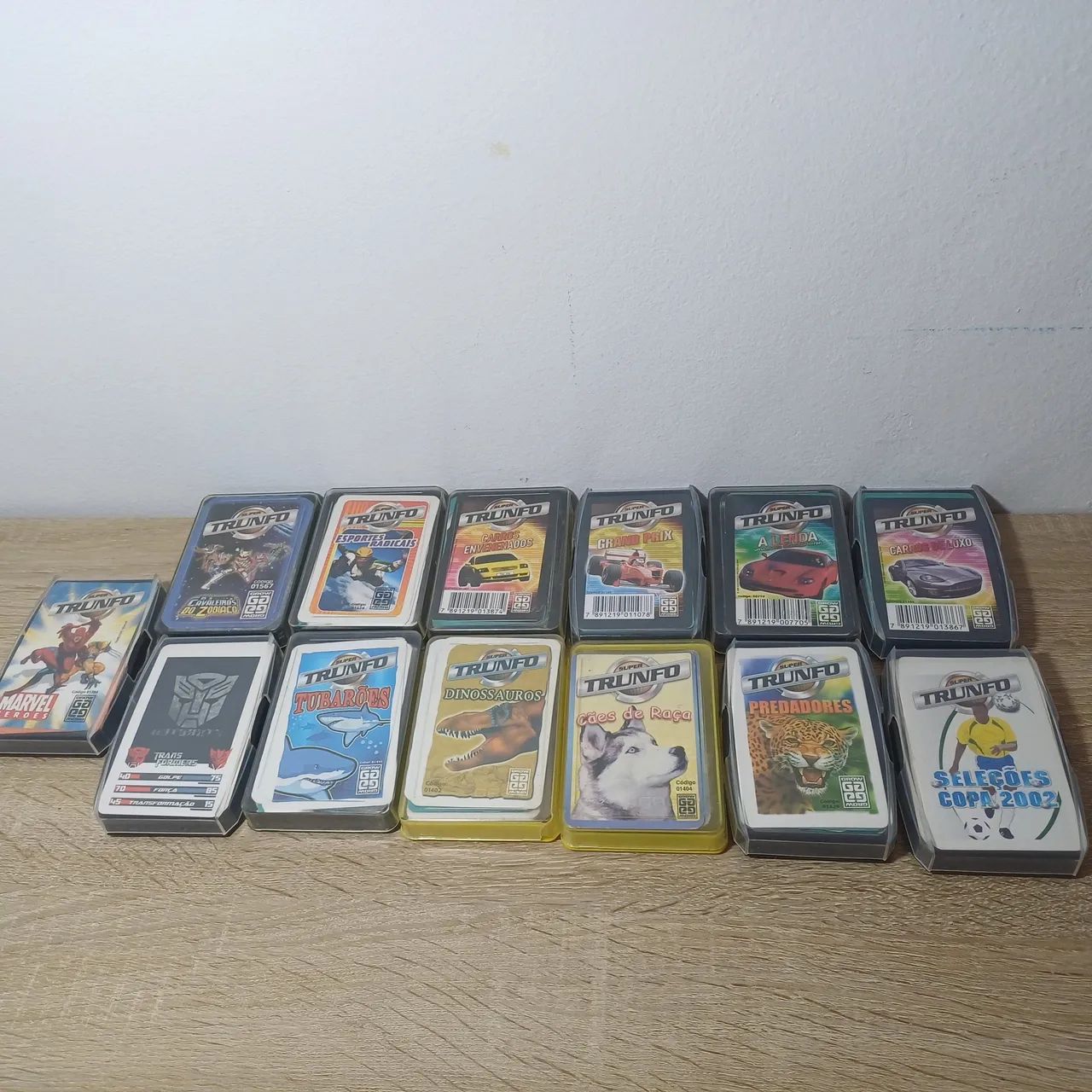 13 Super Trunfo Jogo de Cartas Baralho SuperTrunfo