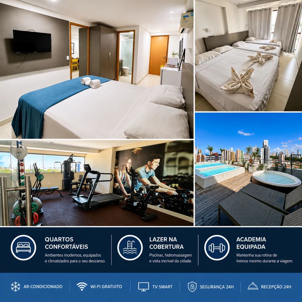 Manaíra Apart-Hotel Compre 1, Leve 2! - Foto 2