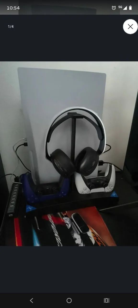 Vendo PS5 completo com Smartv Samsung 50 polegadas 4K.