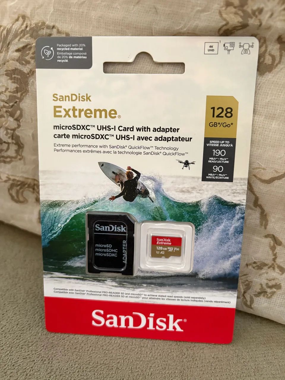 Micro sd Sandisk 128 xtreme