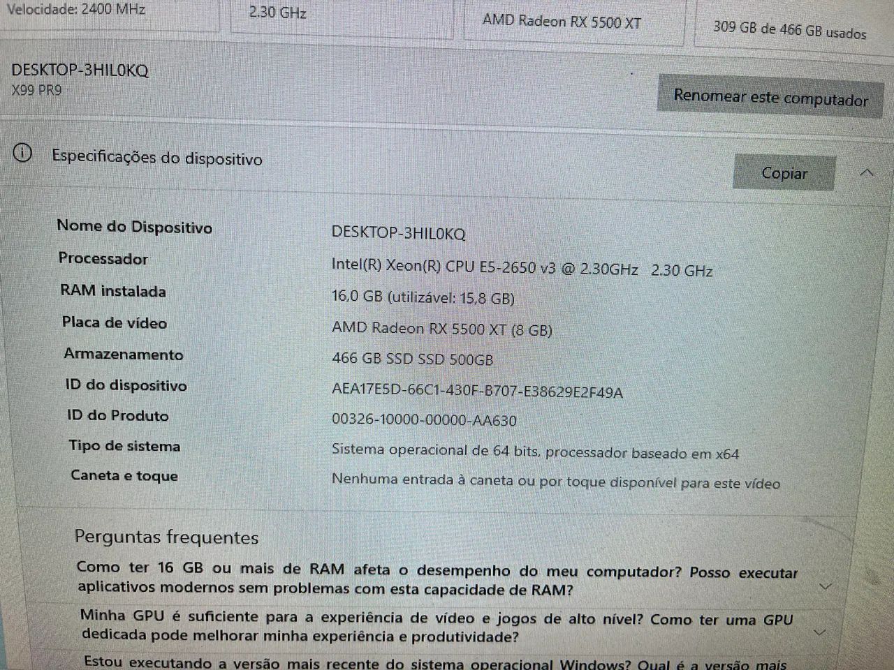 Pc Gamer Radeon 5500 xt - Foto 2