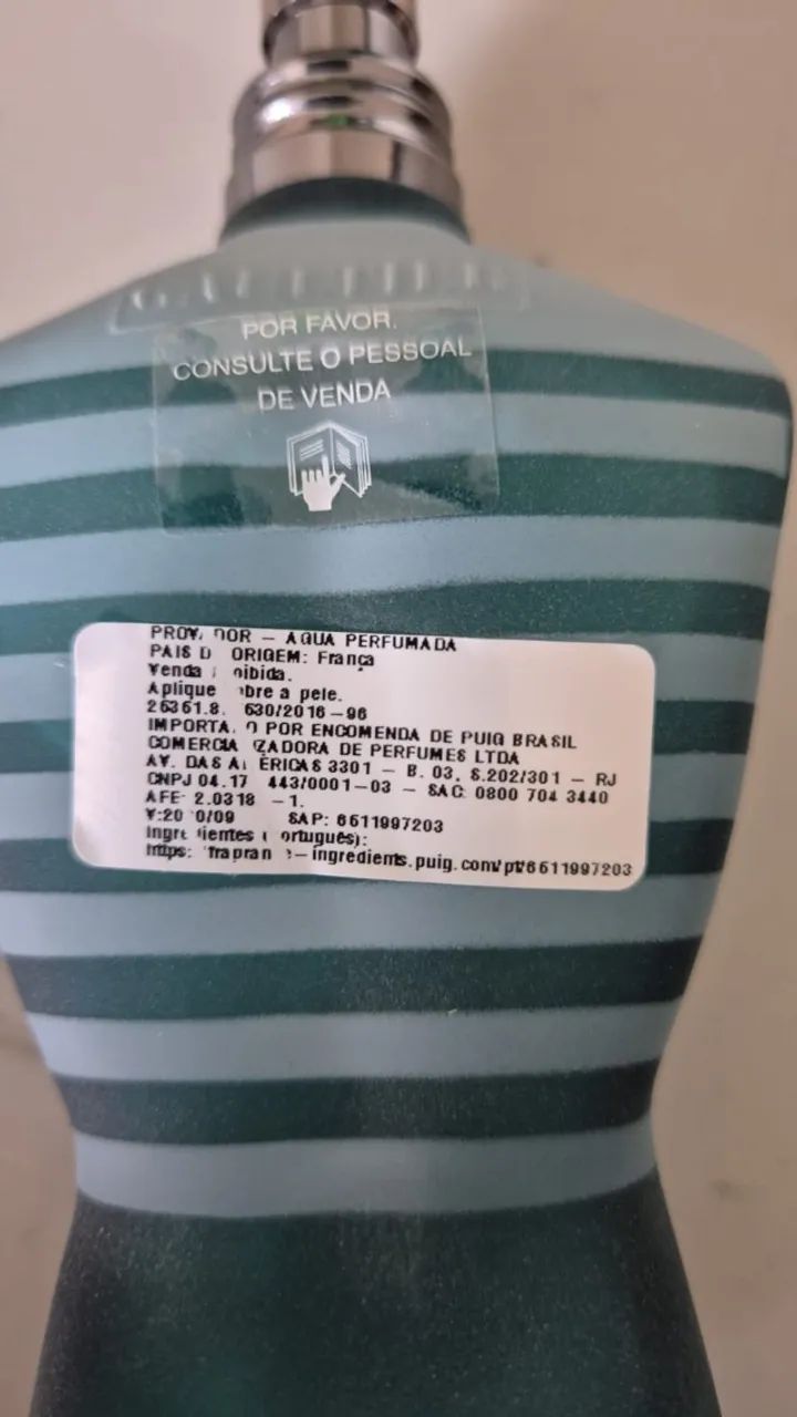Perfume Le Male EDT 125ml Masculino - Foto 2