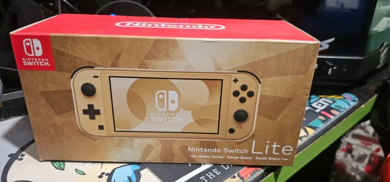 Nintendo switch lite edição Zelda ( aparelho novo lacrado não é desbloqueado)