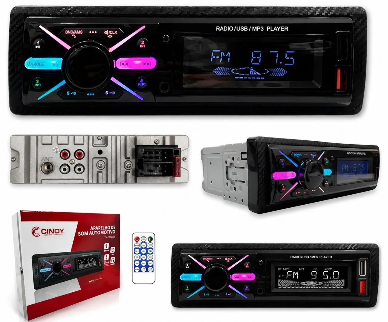 Radio Cinoy Bluetooth/USB - Foto 5