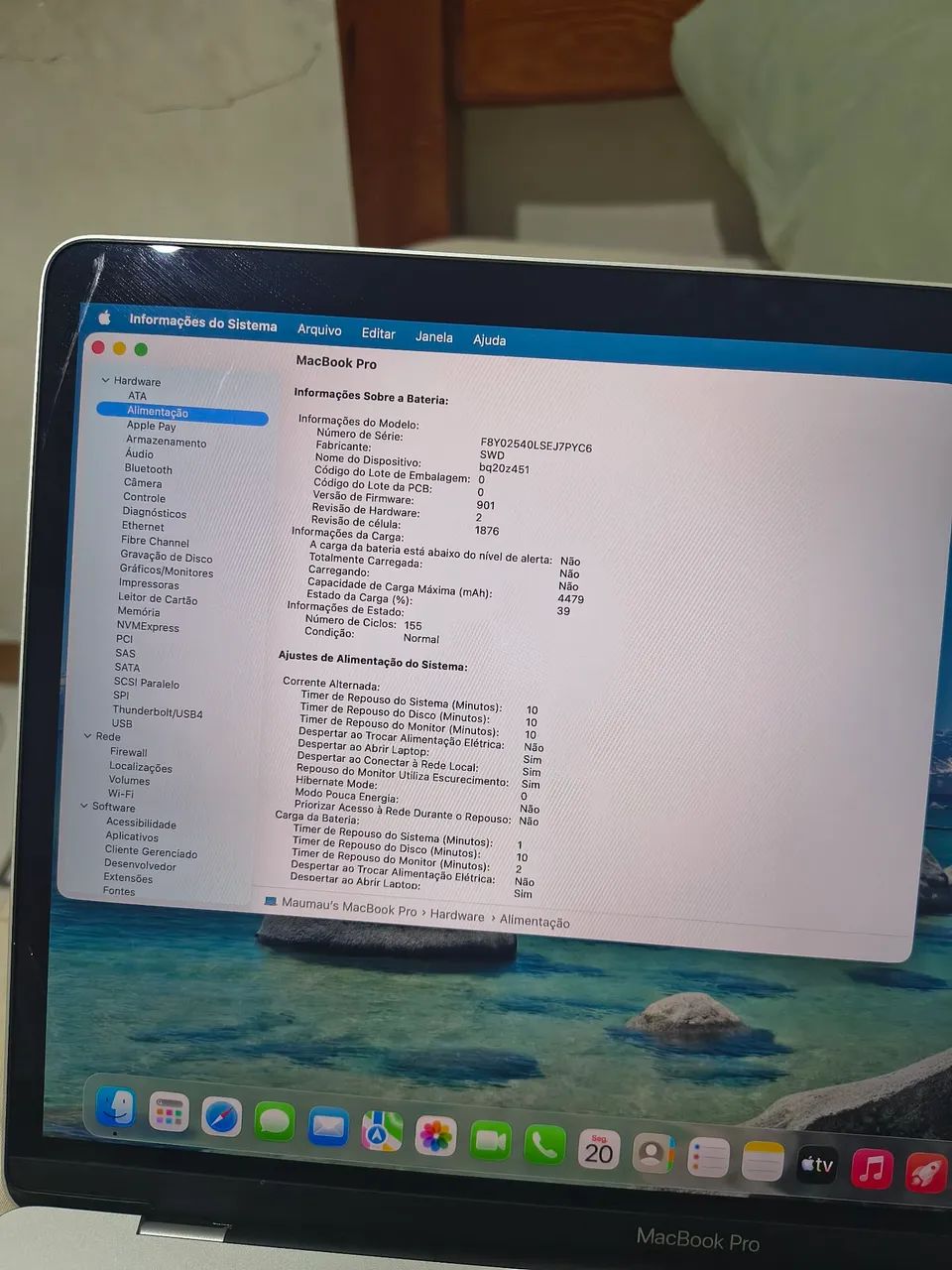 Macbook Pro 2020 32GB / i7 / 512 SSD 13 Pol - Foto 5