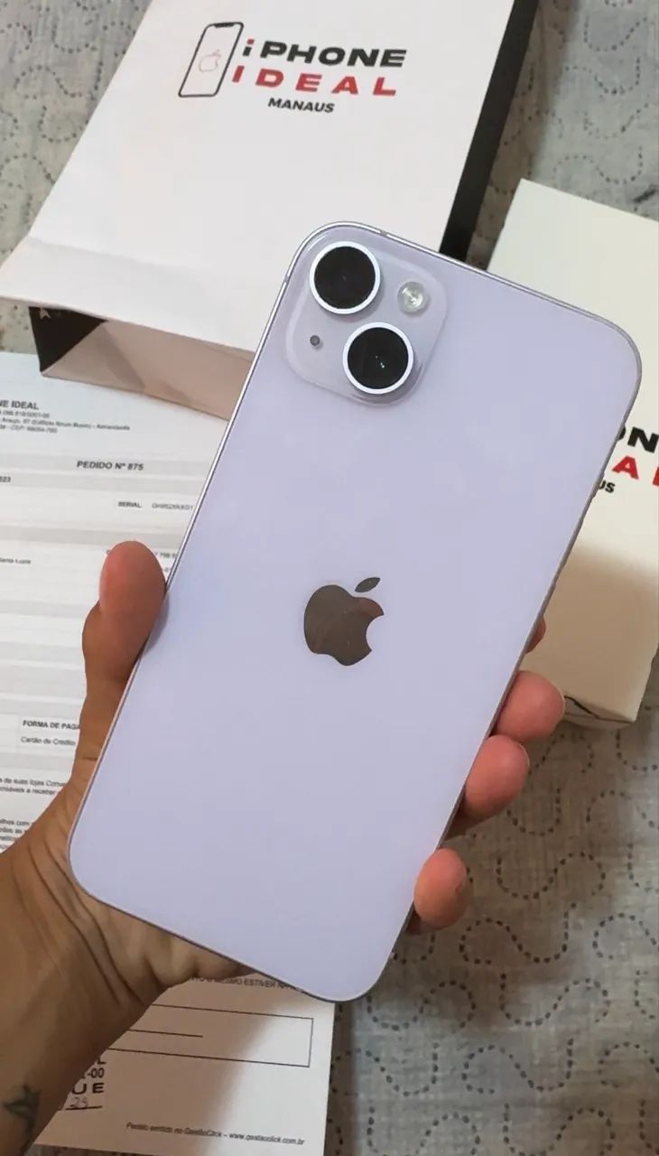 iPhone 14 Plus 128GB | Caixa + Nota Fiscal  - Foto 2