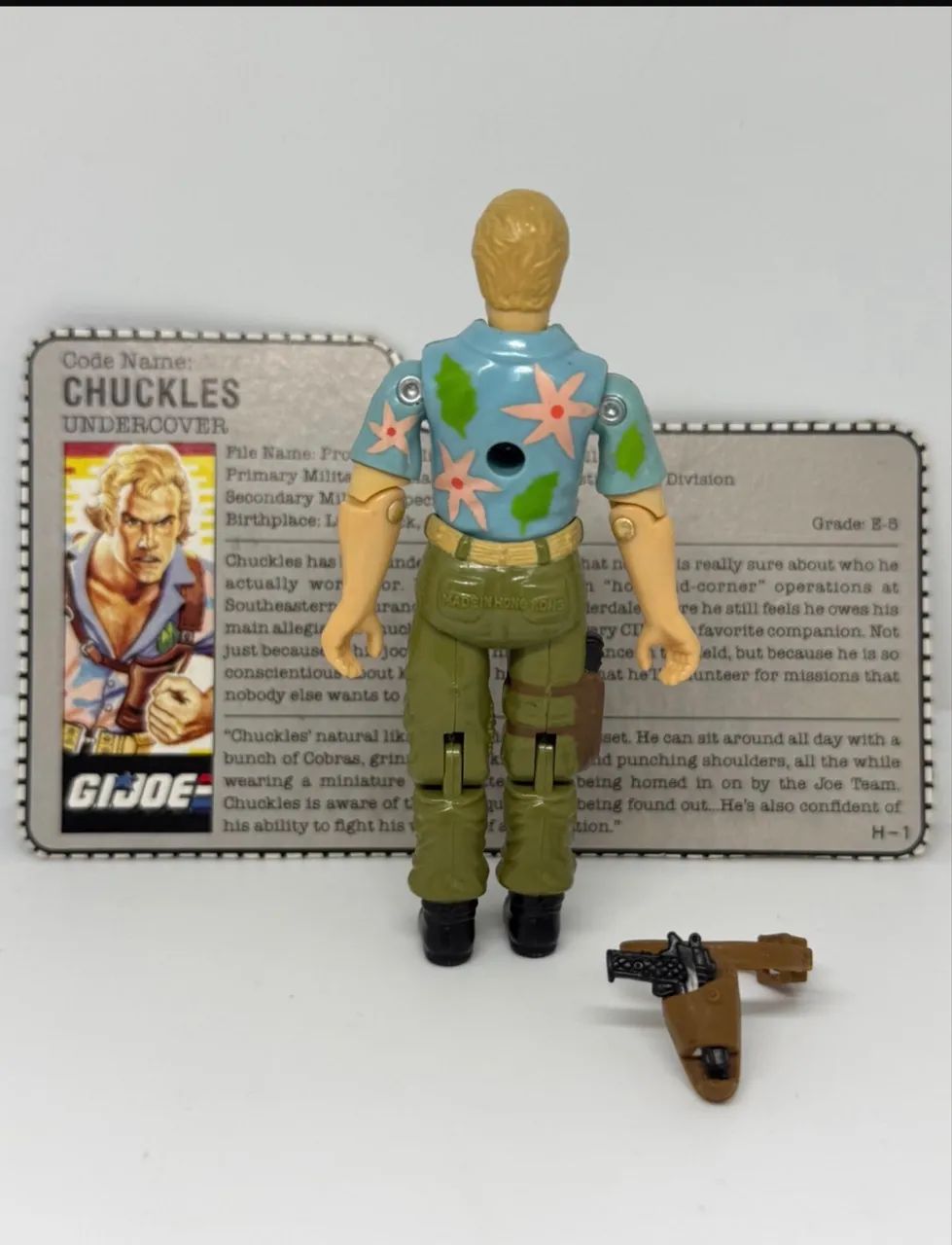 Gi Joe Chuckles V1 - 1987 comandos em ação  - Foto 2
