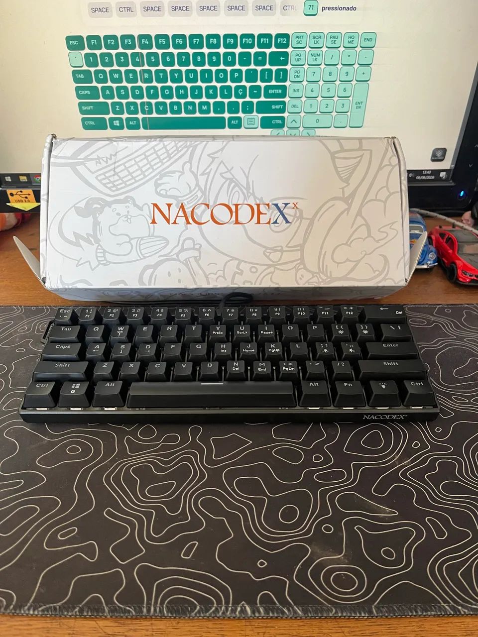 Teclado 60% Ajazz Nacodex NK61 - Foto 2