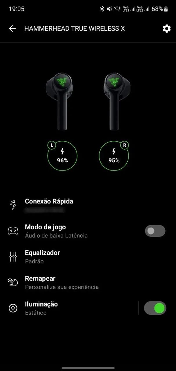 Fone Razer Hammerhead TWS X - Foto 5