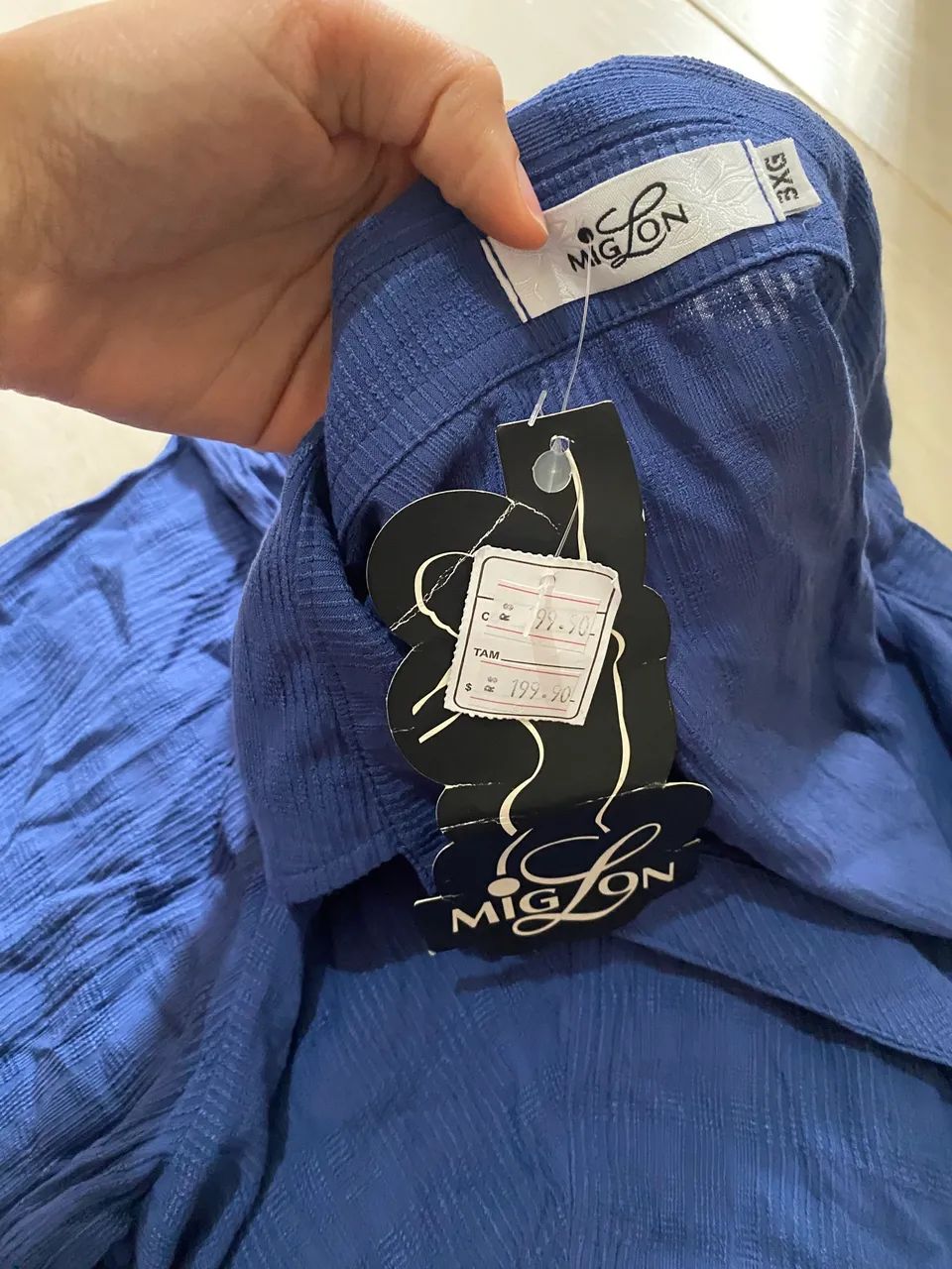 Camisa feminina plus size 3GG - Foto 3