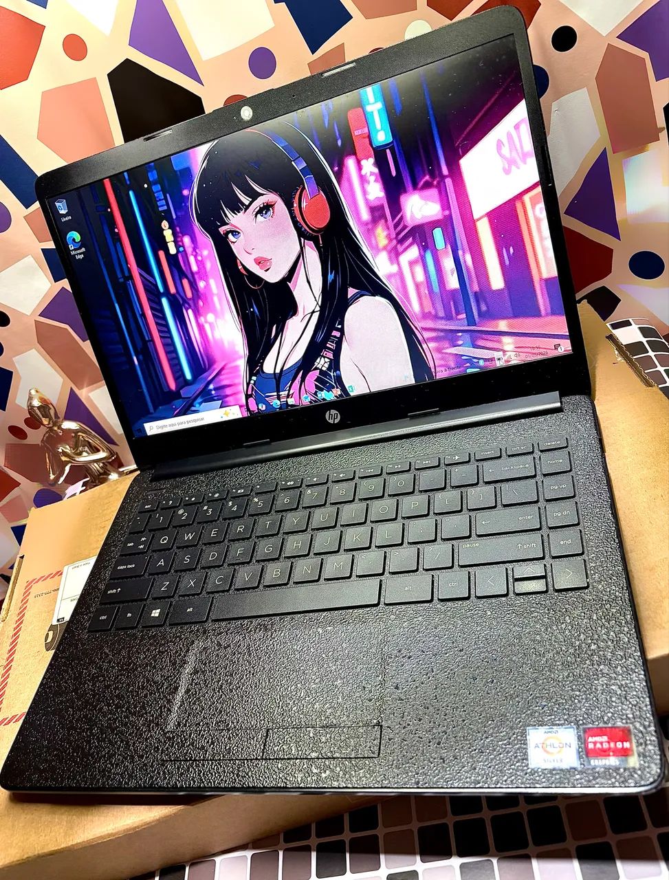 Notebook HP BOOK AMD SILVER, NVme MUITO RÁPIDO! - Foto 6