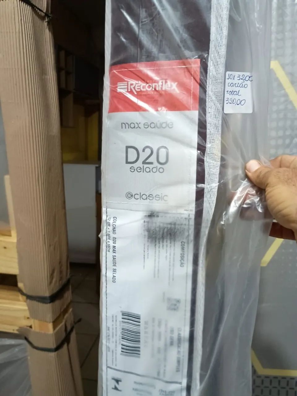 Colchão solteirão Espuma D20 Max saúde selado - Foto 2