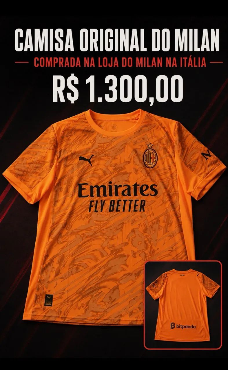 Camisa do Milan 