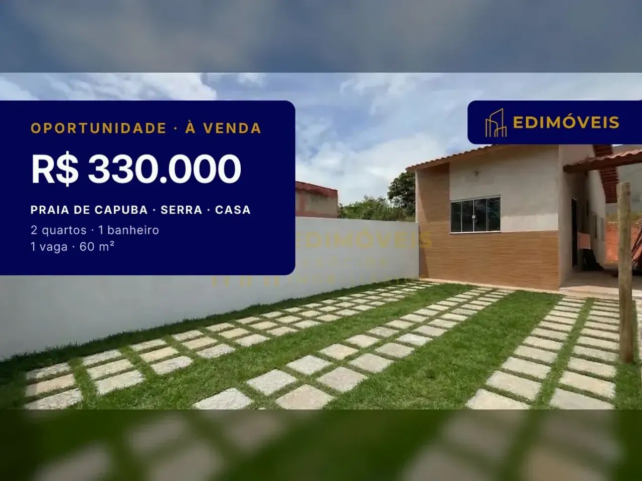 Casa 2 quartos na Praia de Capuba, funcional e bem localizada