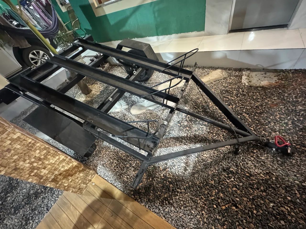 Carrocinha reboque para motos - Foto 3