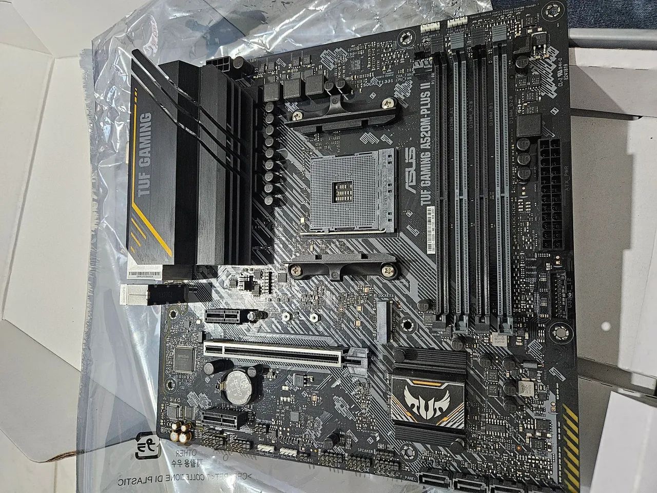Placa mãe Asus tuf a520m plus II  - Foto 4
