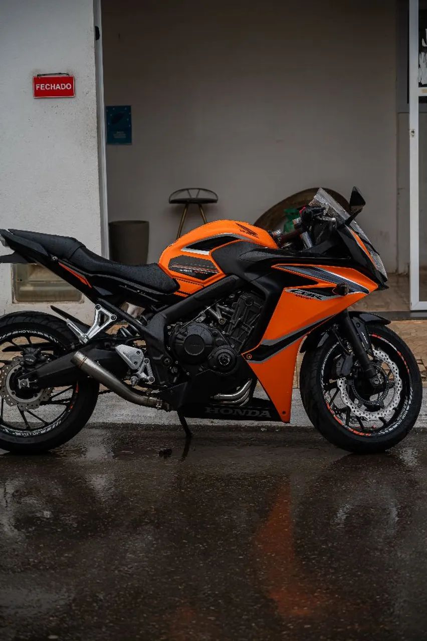 Cbr 650f laranja 2014/2013 - Foto 3