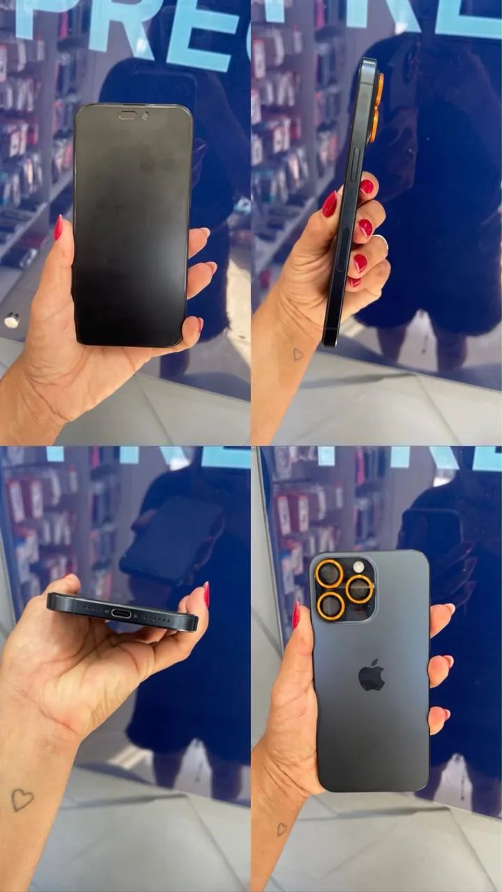 iPhone 15 pro Max sem marca de uso muito novo  - Foto 2