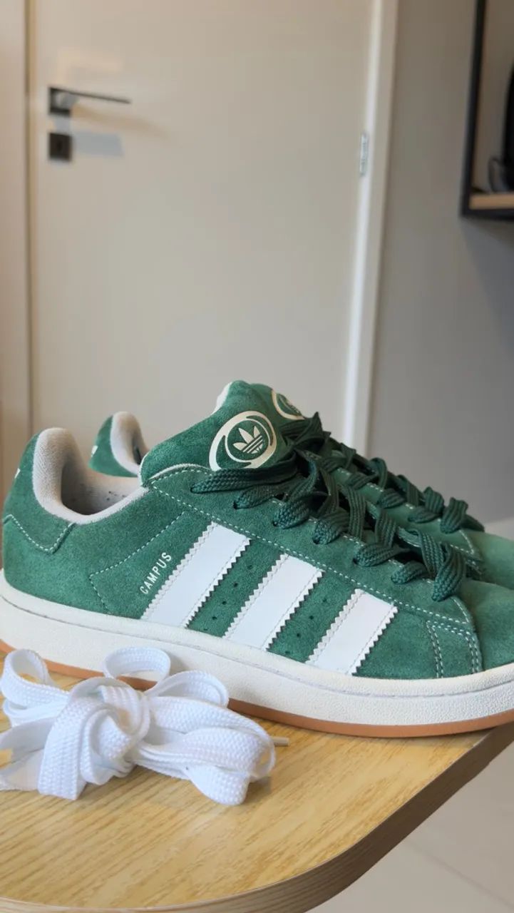 adidas campus 00s verde tamanho 38