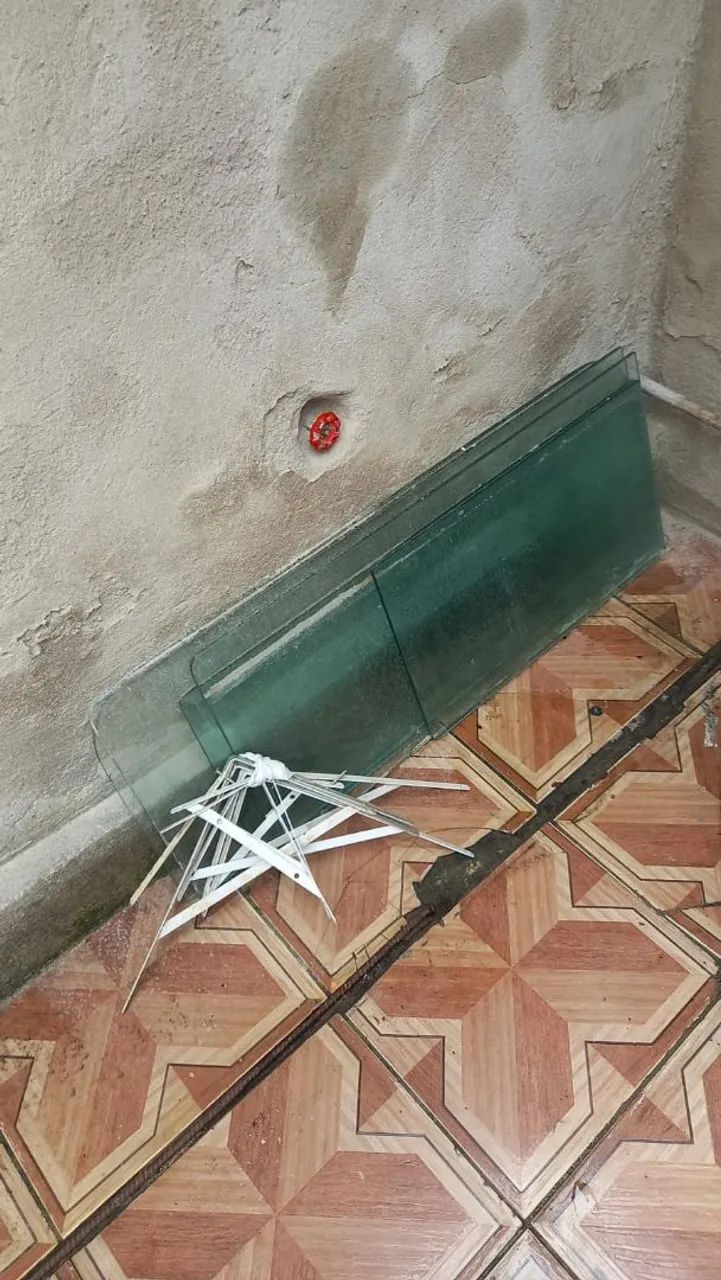 5 pratileiras de vidro - Foto 2