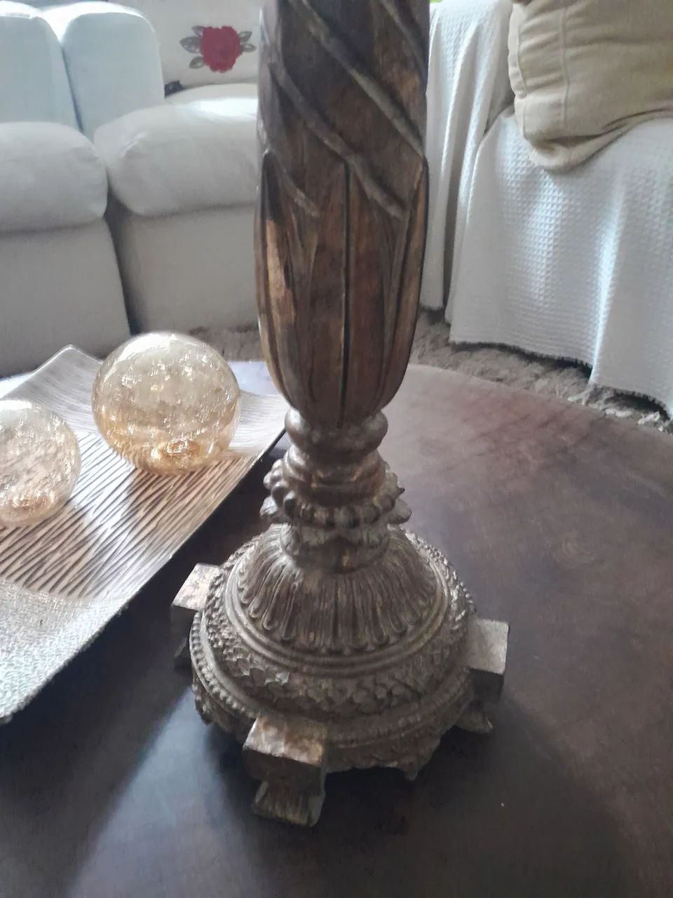 Candelabro de resina  - Foto 3