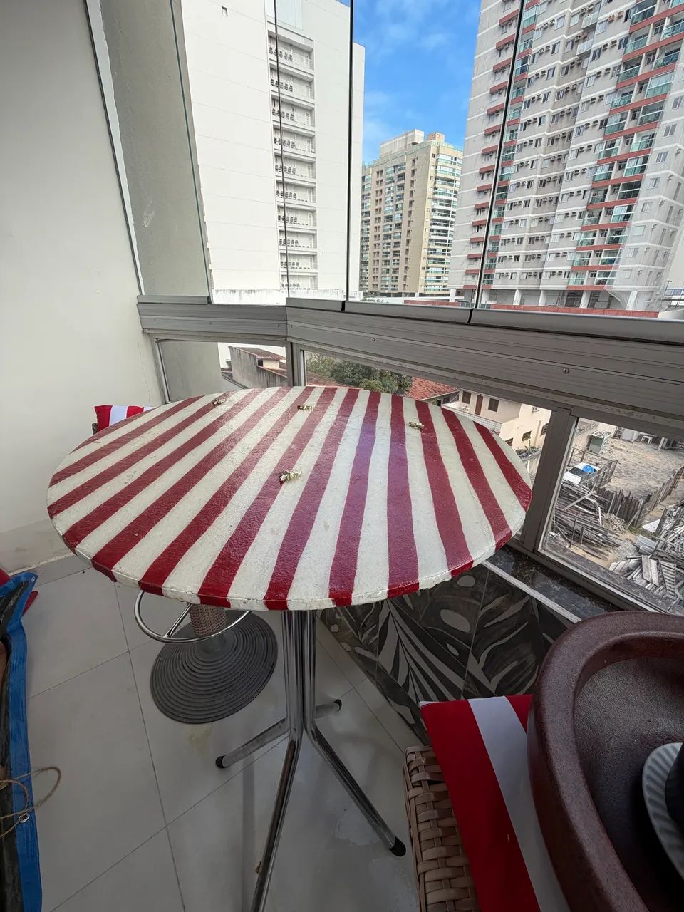 Jogo mesa varanda bistrô com banqueta - Foto 4