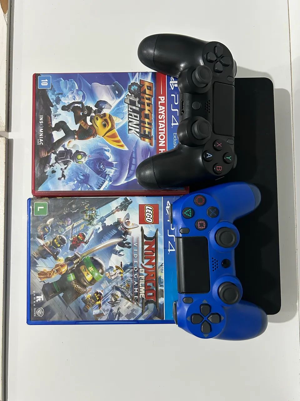 Ps4 slim + 2 controles - Foto 4