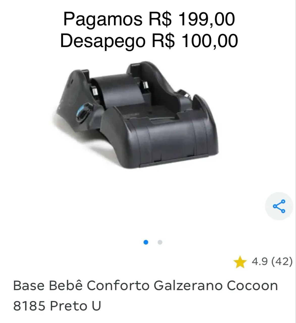Carrinho de bebê + bebê conforto com a base - Foto 4