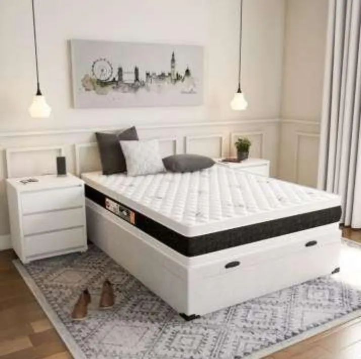 Base cama box baú e colchão  - Foto 2