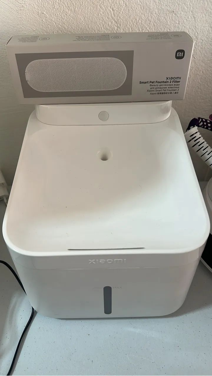 Bebedouro Pet Xiaomi Automático com Filtro para Limpeza da Água