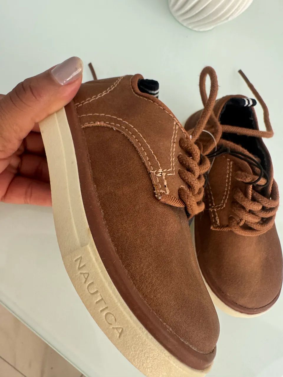 Sapato infantil marca nautica 