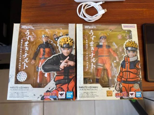 Naruto normal e Naruto kid SH FIGUARTS