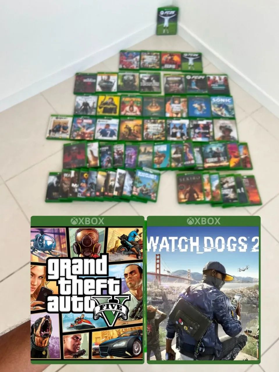 Jogo xbox one series gta5 wd2