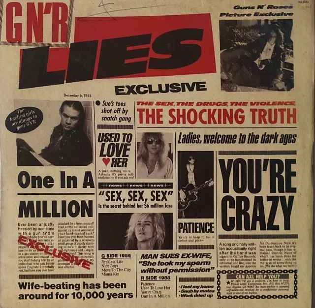 Guns N Roses - Live?!*@ Like A Suicide (LP) - Raro