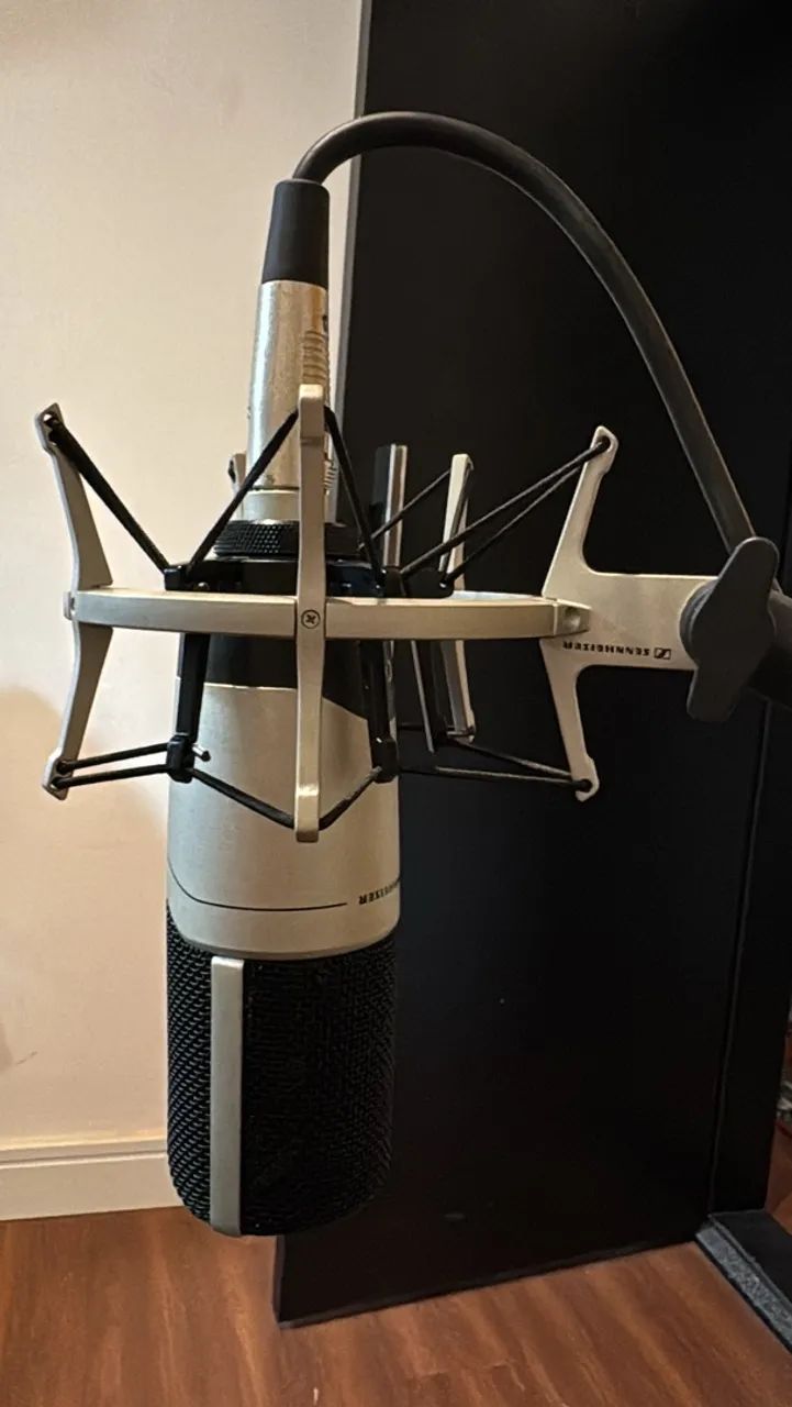 Microfone Sennheiser Mk4 + Shockmount 