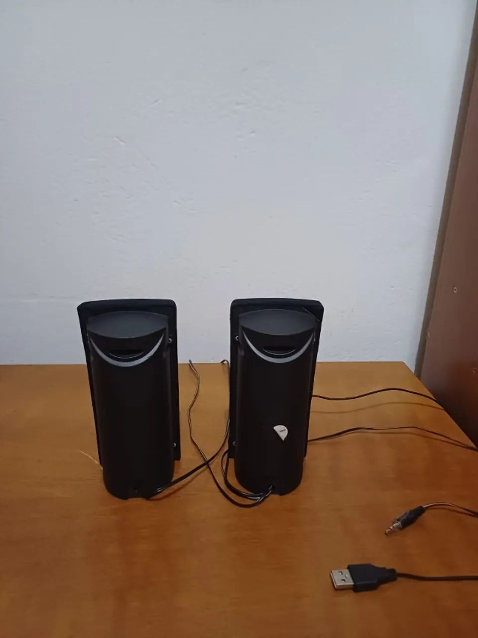 Caixinhas De Som Para Computador Qbex - Só R$ 25 (Super Conservadas) - Foto 5