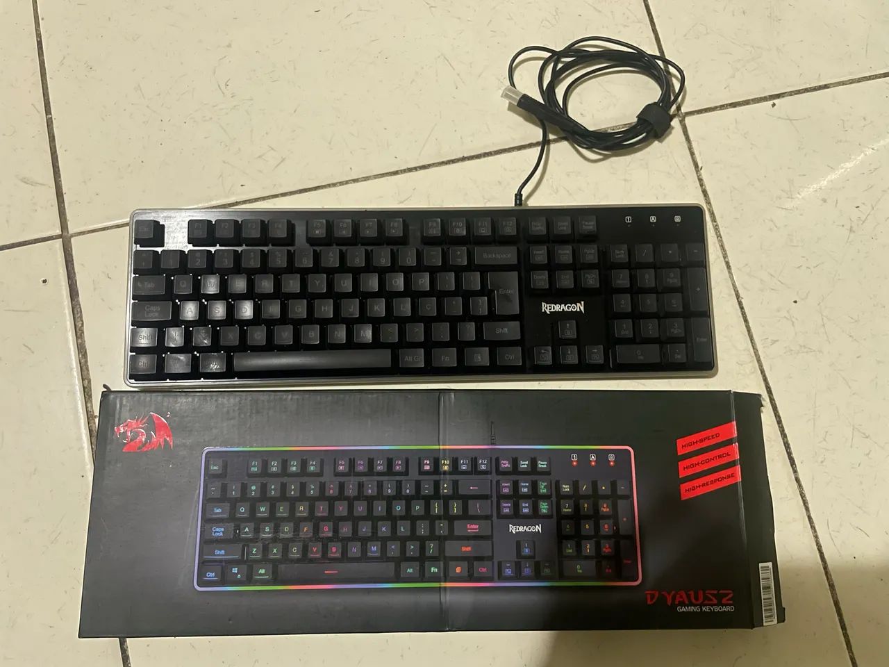 Teclado redragon rgb - Foto 2