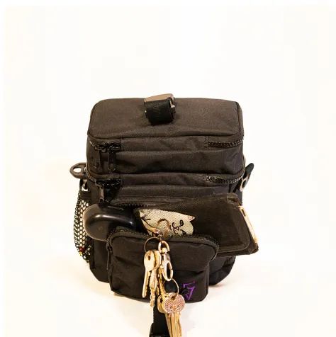 Shoulder Bag CrewAtiva SMKT Black - Foto 3