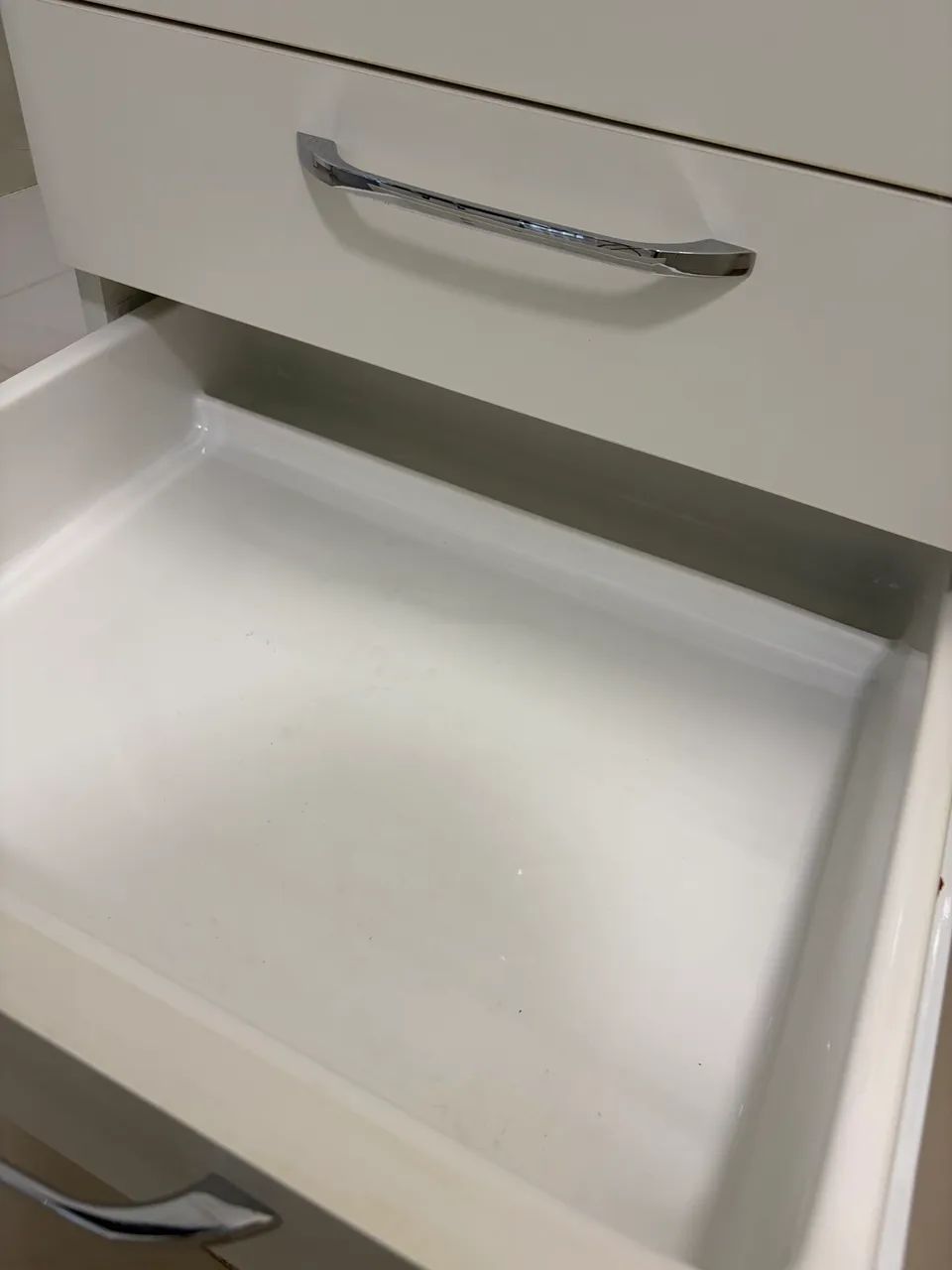 Gaveteiro Odontológico Branco Abas Dobráveis  - Foto 5