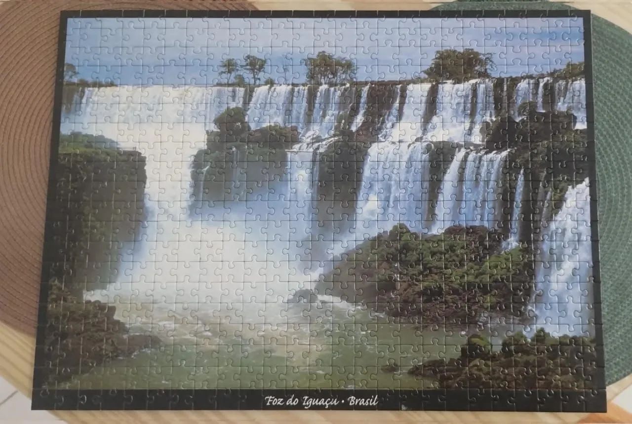 Quebra cabeça 500 peças Foz do Iguaçu  - Foto 2
