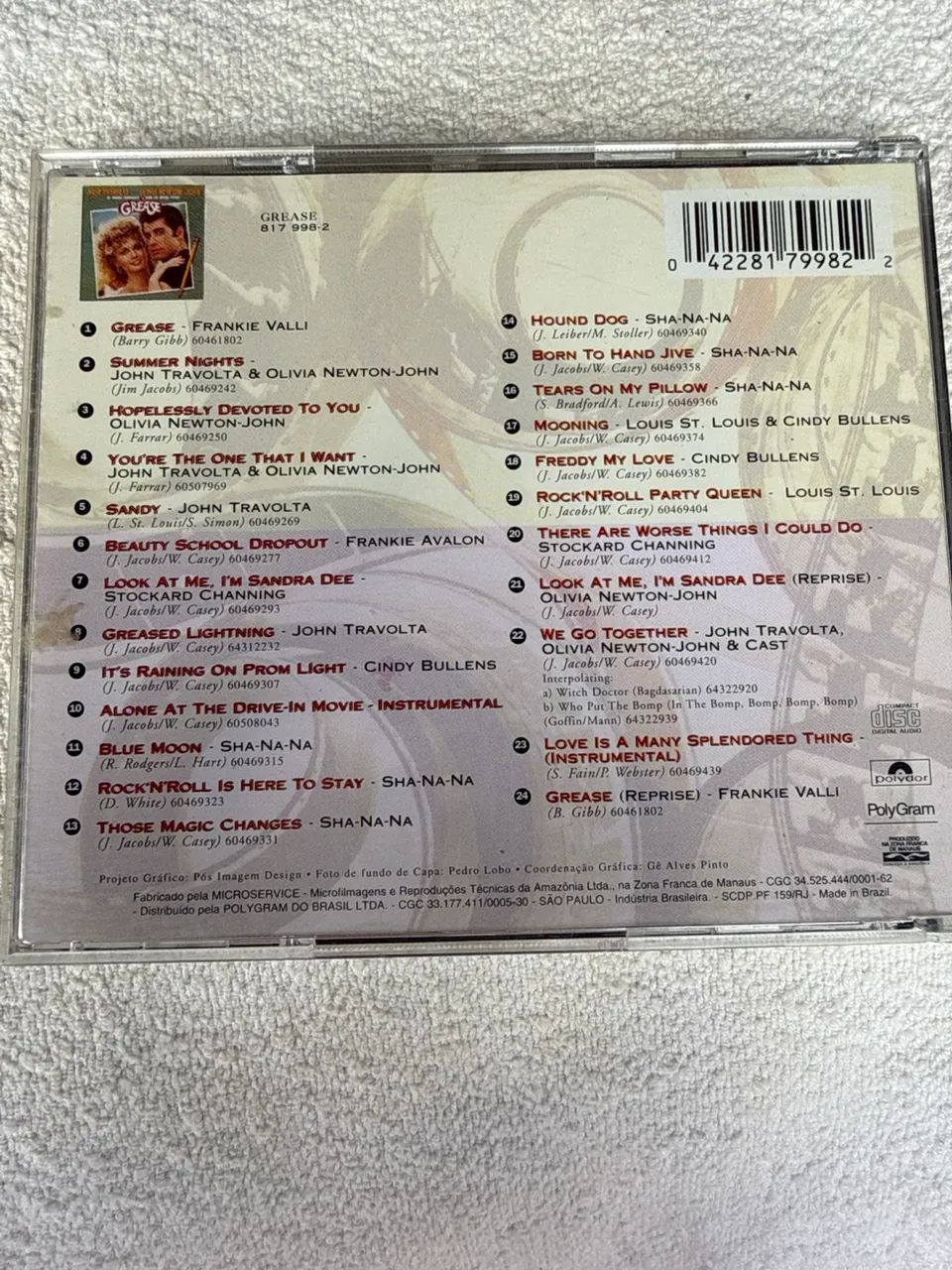 CD Original Grease Nos Tempos da Brilhantina | Edição Limitada | Completo - Foto 3