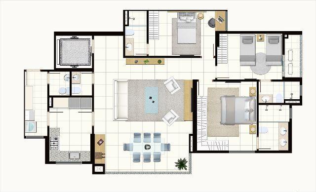 Apartamento 3 Suítes 121m² Próximo ao Vaca Brava - Essência Home Club - Foto 14