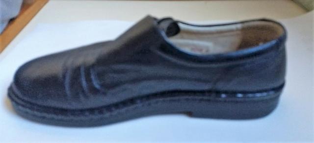 Sapato Diabetc's Line Opananken Couro Preto | Tamanho 40/41 | Semi-Novo